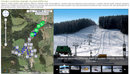 Lyžařský areál a vlek Stříbrnice - interaktivní mapa