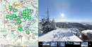 Běžecké tratě, běžkařské trasy, bílá stopa - Jizerské hory - interaktivní mapa Paseky nad Jizerou - Pizár- Kořenov -Příchovice - Rejdice - Polubný - Jizerka